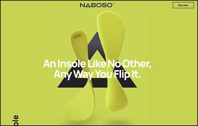 Ecommerce Landing Page - Naboso