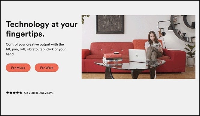Ecommerce landing Page - Genki Instruments
